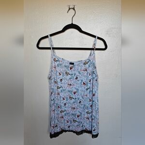 Plus Size Disney Bambi Allover Print Girls Tank Top Size